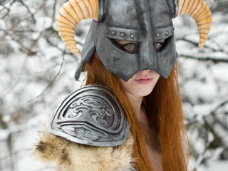 Dovahkiin Lightning Cosplay