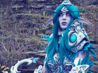 Tyrande Lightning Cosplay