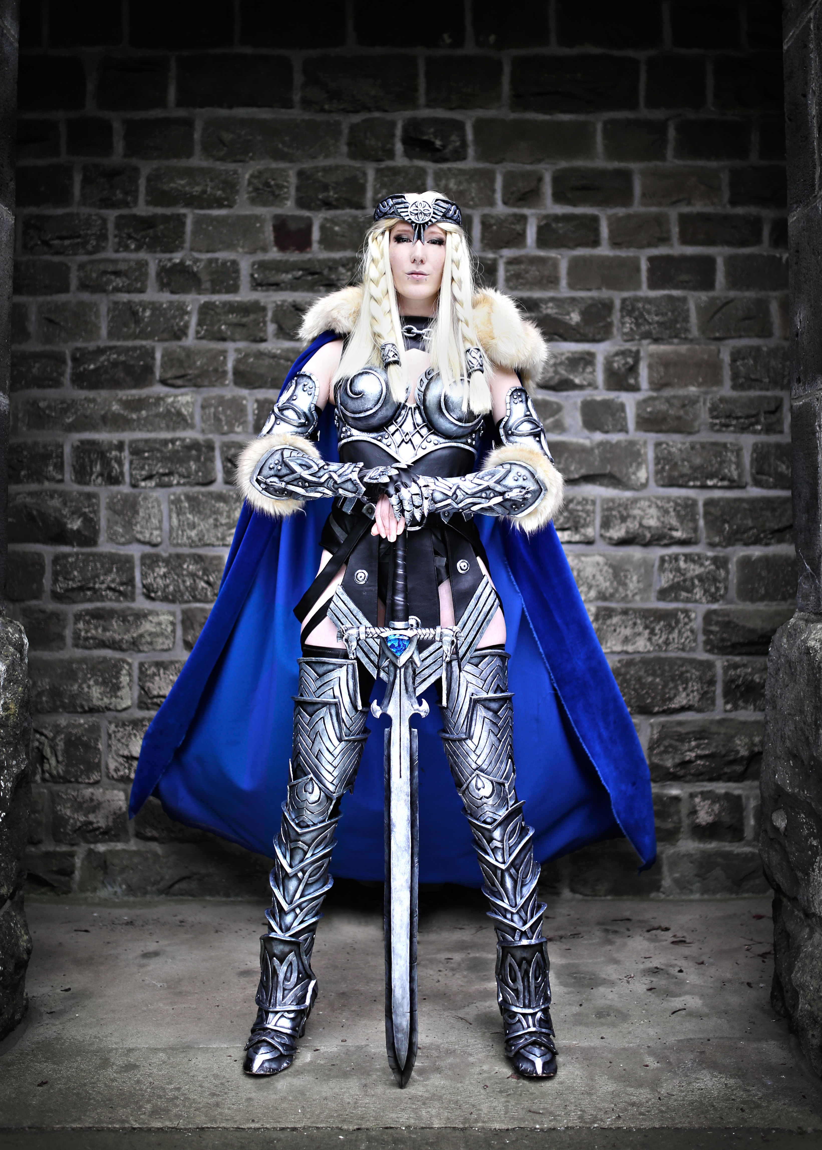 Valkyrie Print BStock 20×30 cm 11 x 14 inch Lightning Cosplay