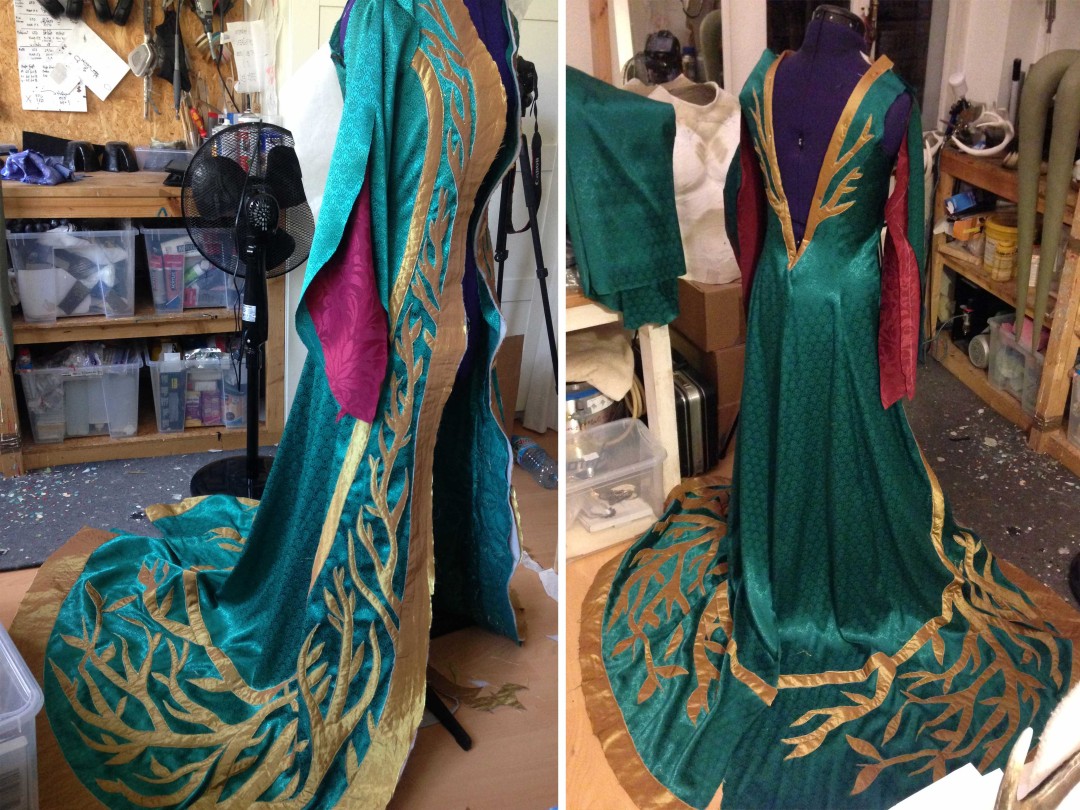 Triss Merigold Alternate Costume Lightning Cosplay Costumes