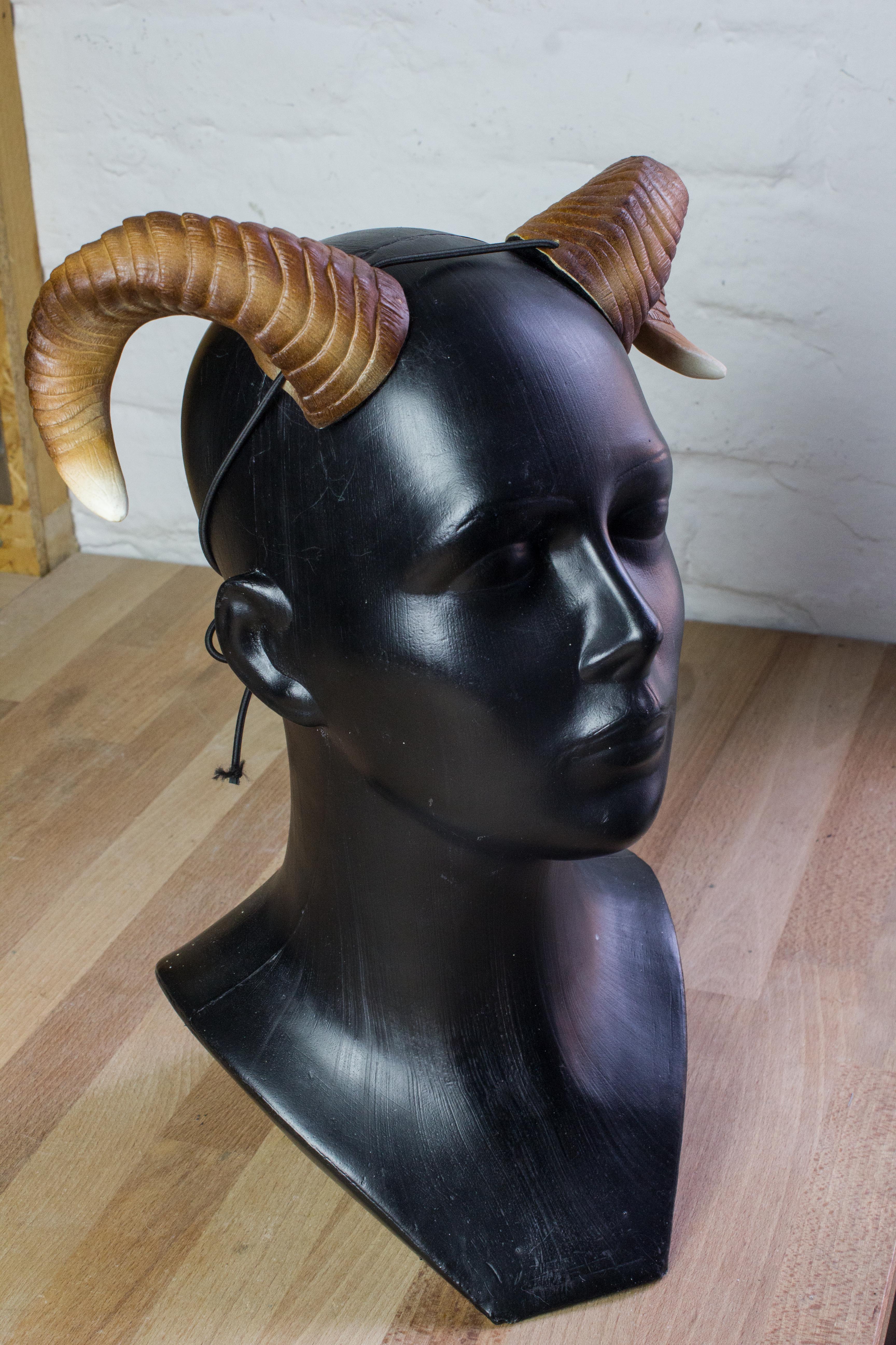 Small Ram Horns Custom Color Handmade Lightning Cosplay