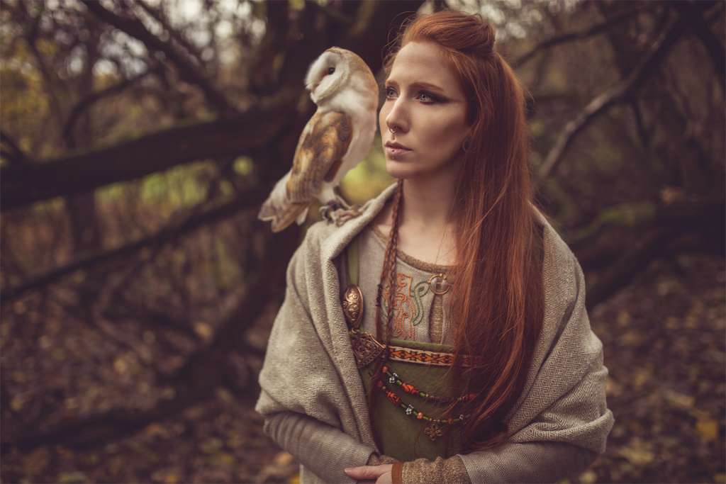 viking costume female owl