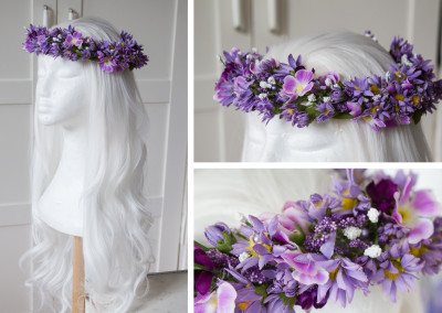 fairy flower dress headpiece