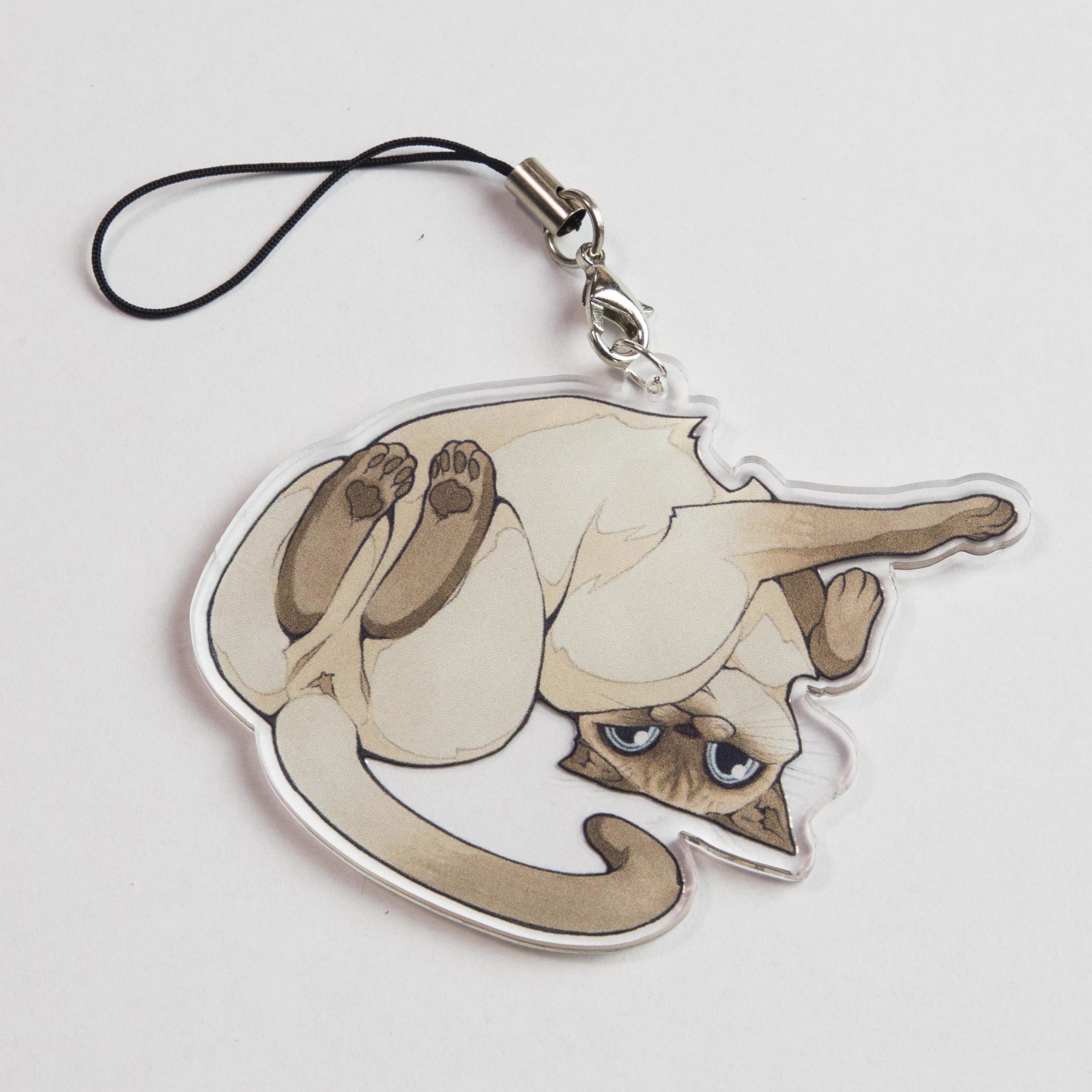 pic I Love My Cat Keychain cat keychain amy lightning cosplay