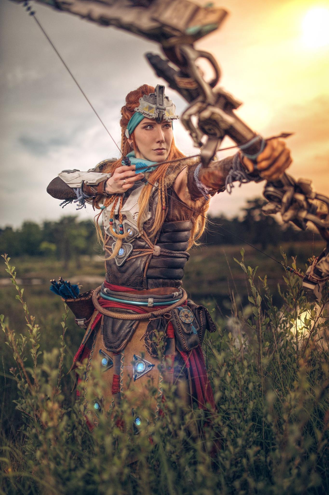 Stunning Cosplay of Aloy From HORIZON ZERO DAWN Created by